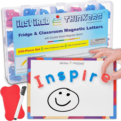 Magnetic letters kit inspired - kit, (inspired