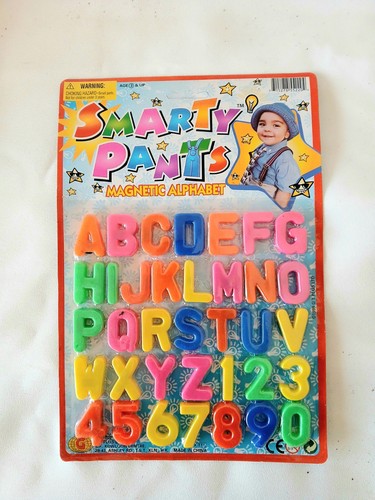 Magnetic alphabet letters - magnetic,