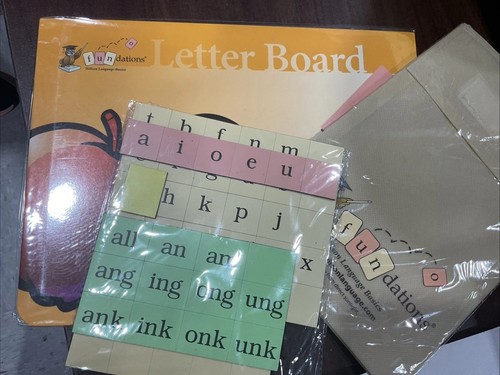 Fundations letter board 1 - fundations,